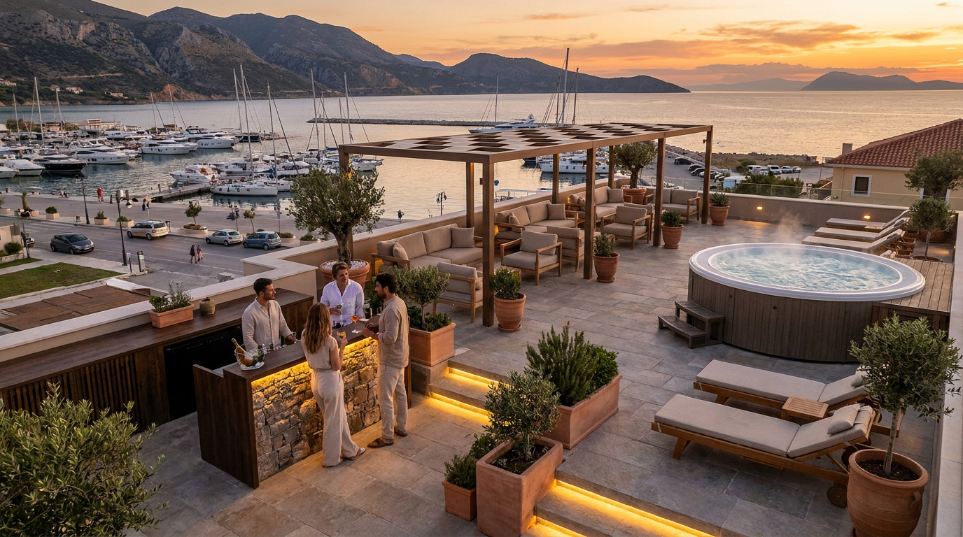 Kefalonia First Line Marina 2 Reconstructed Studio Hotel Apartments image 5