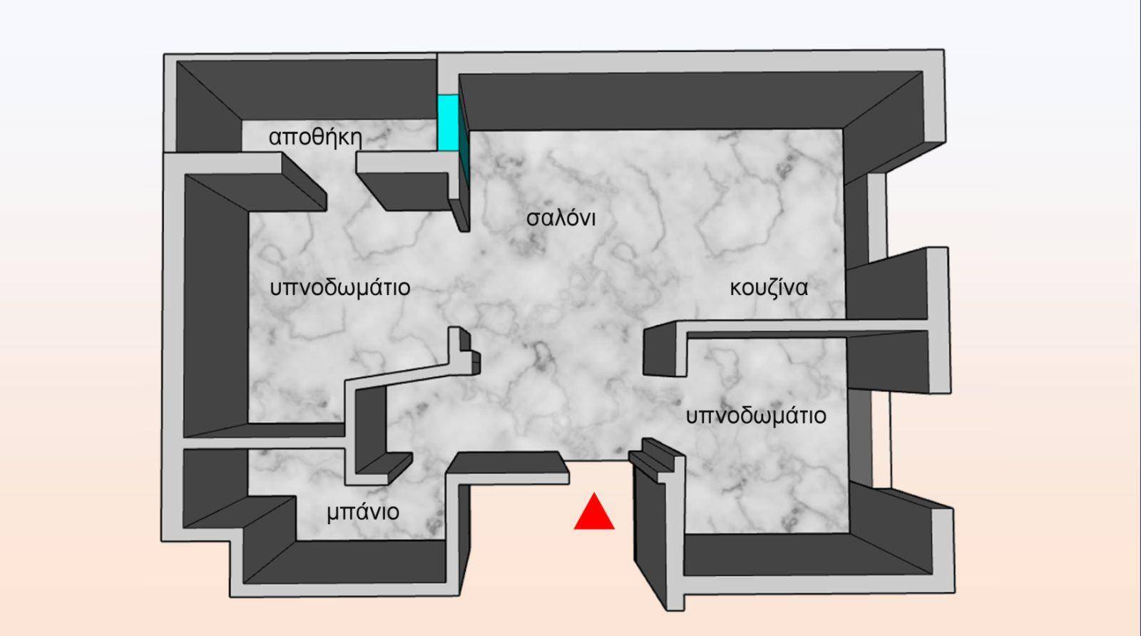 2-room flat Βενιζέλου Ελευθερίου, 14, Skeparni, Ampelokipoi