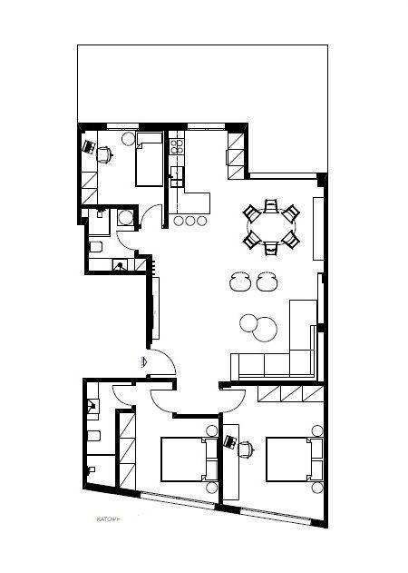 Apartment Πελοποννήσου, 1, Yedi Kule, Agios Pavlos image 5