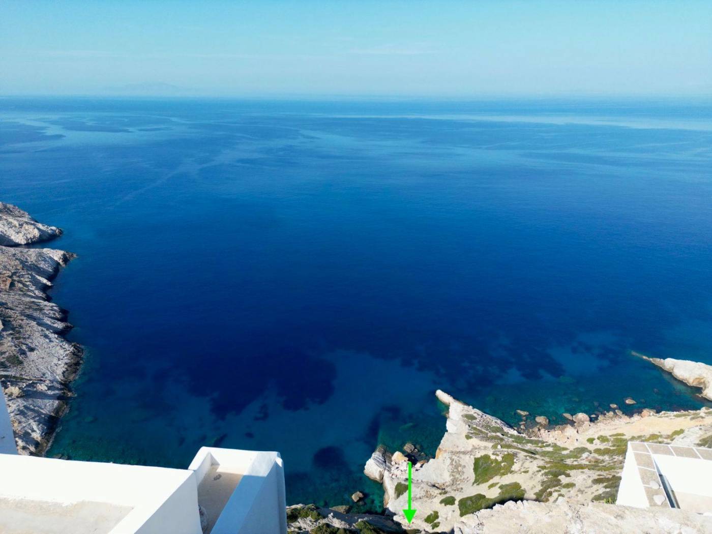 Penthouse 63 m², Main town – Chora, Folegandros