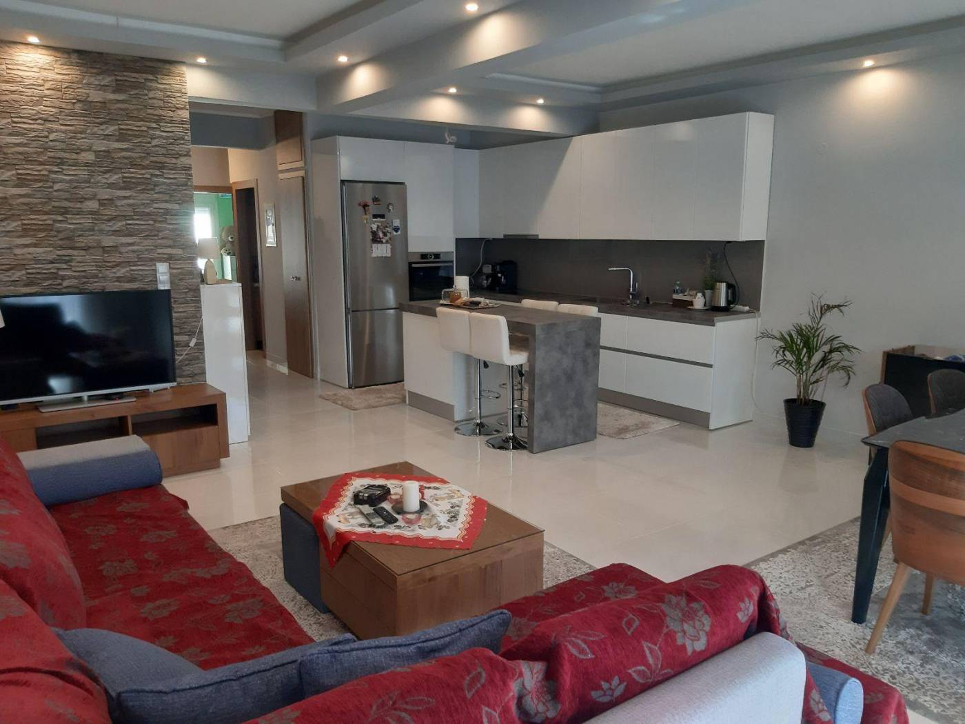 2-room flat Γαληνού, 11, Center, Drama