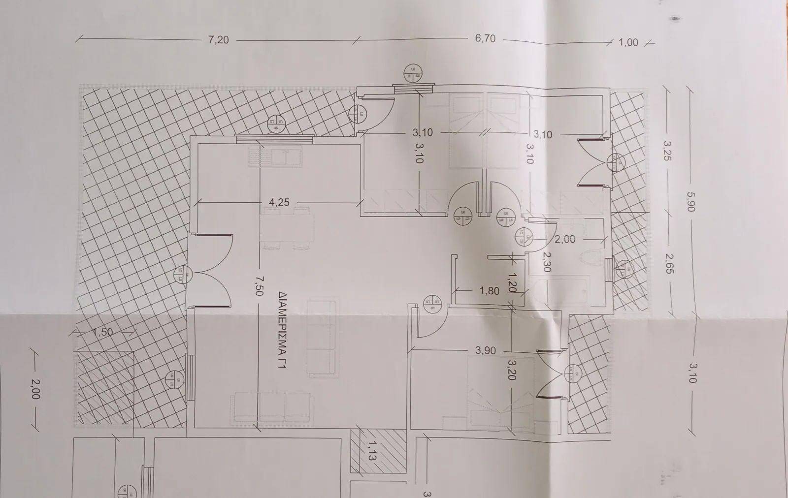 3-room flat Κλείτου, 1, Center, Ptolemaida