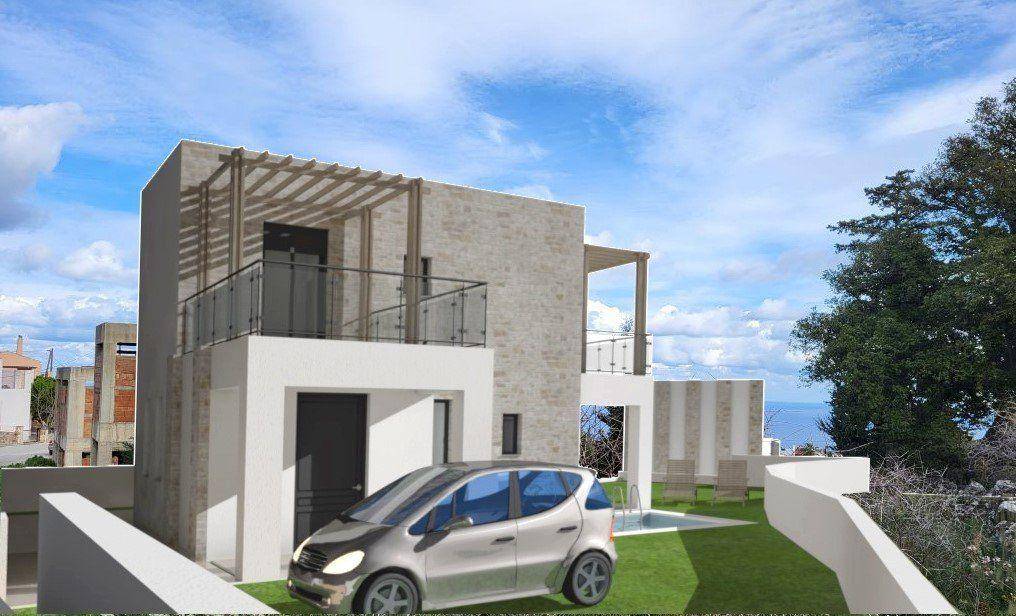 Single family villa, new, 80 m², Kefalas, Vamos