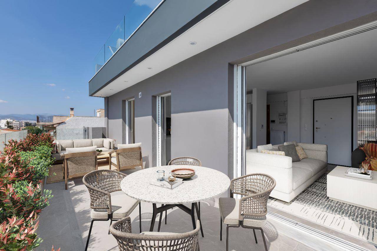 Penthouse Τετρακώμων, 6, Kaminia, Kaminia – Palaia Kokkinia