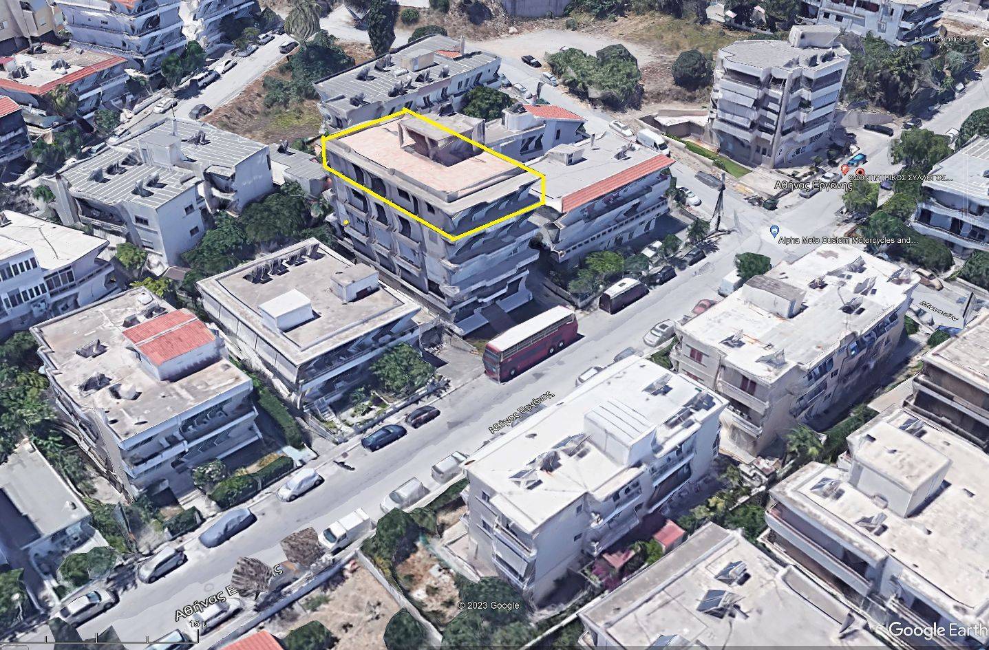 Penthouse Εργάνης Αθήνας, Main town – Chora, Rhodes