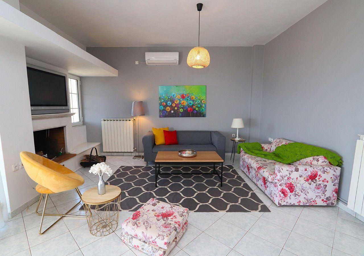 3-room flat 25ης Μαρτίου, Center, Aidipsos