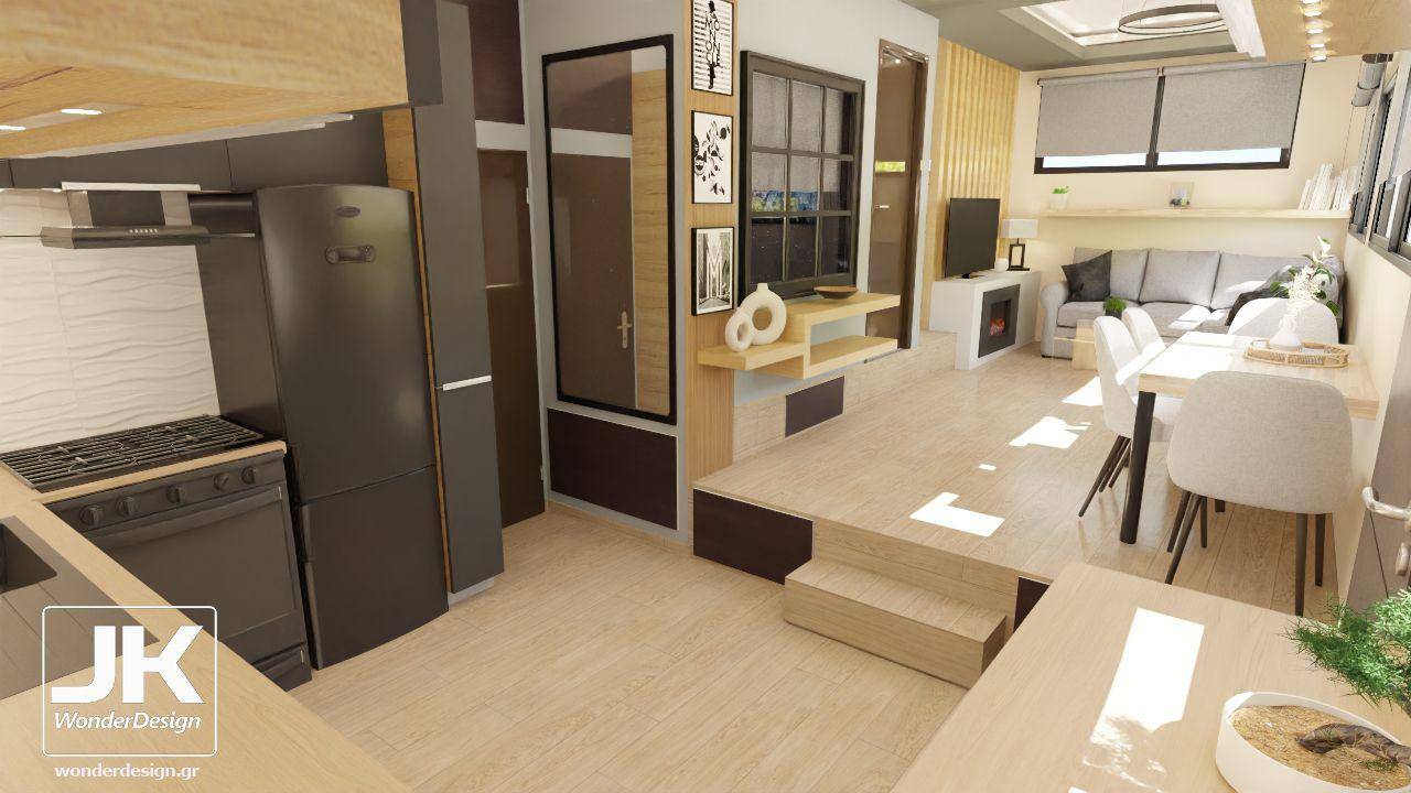 2-room flat Ακροπόλεως, 85, Tsinari, Ano Poli