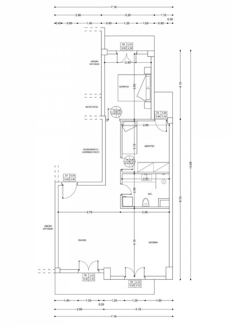 Penthouse Καλλιπόλεως, 45, Kato Toumpa, Toumpa image 2