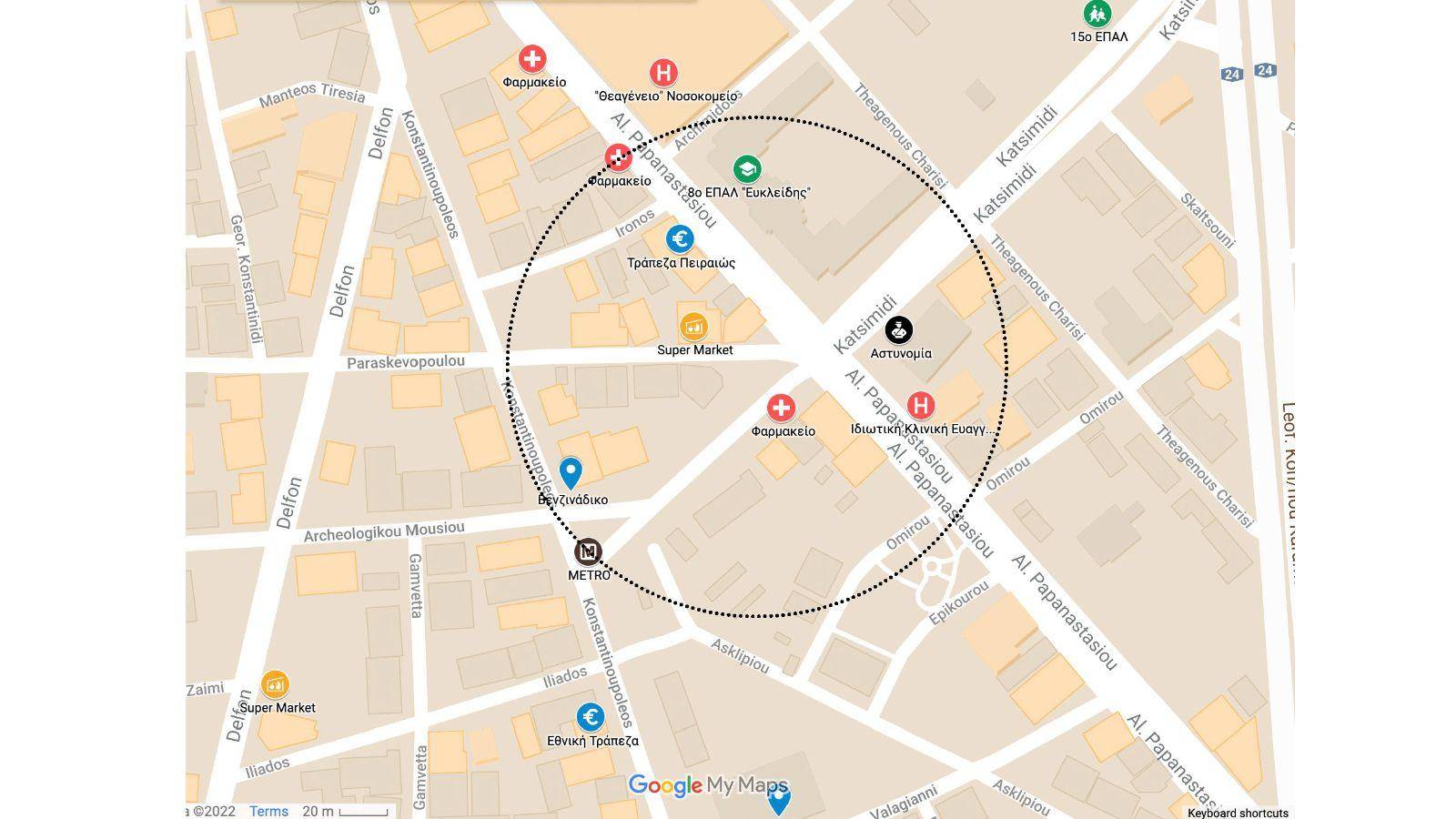 2-room flat Παπαναστασίου Αλέξανδρου, 28, Agia Triada, Faliro – Ippokratio