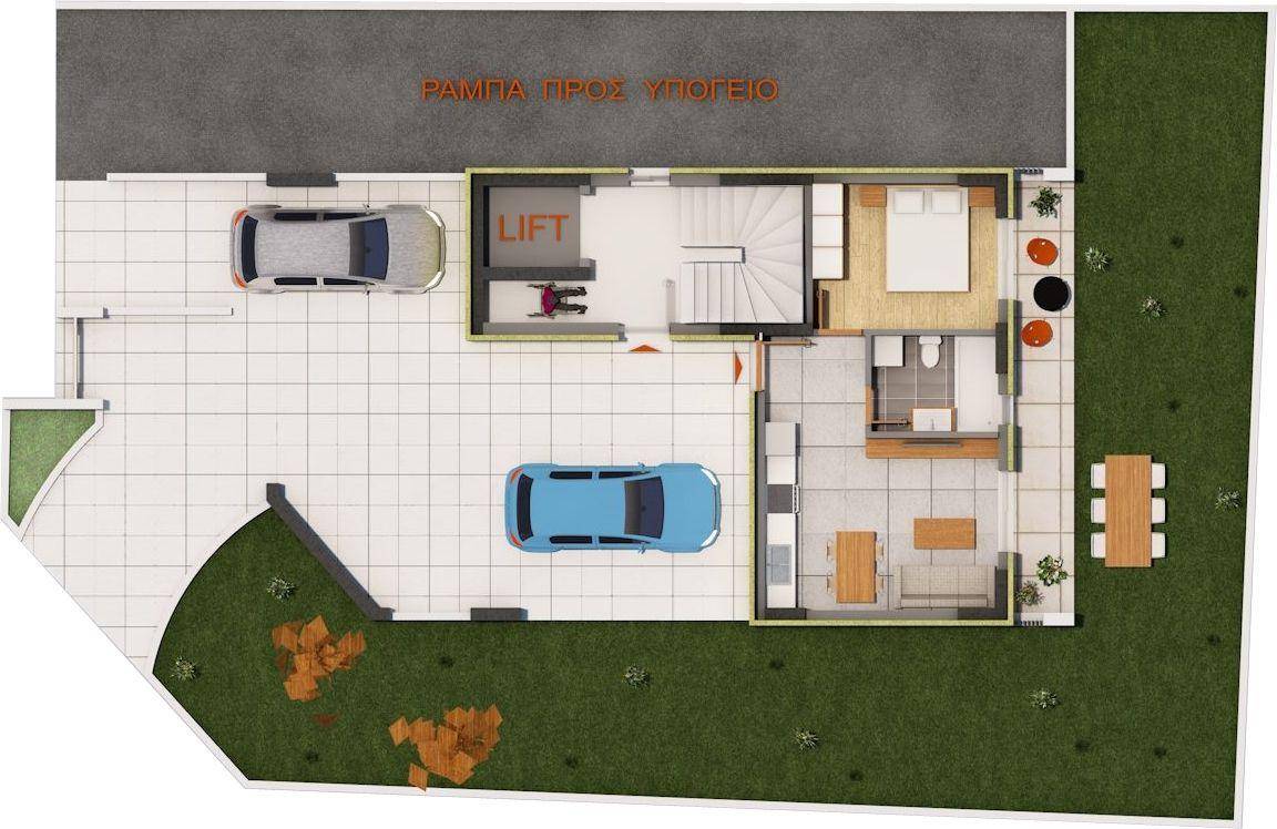 Studio Λεωφόρος Λεονταρίου, 10, Center, Pallini (Attica)